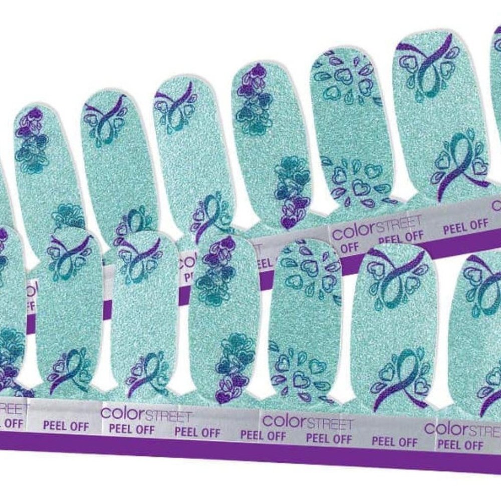 Color Street Nail Strips - Open Hearts